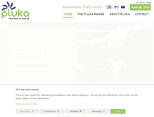 Tablet Screenshot of pluka.co.uk